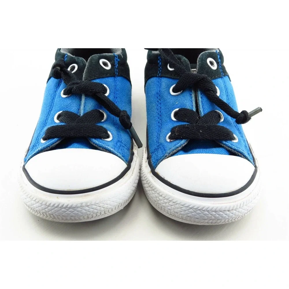 Converse Toddler All Star Shoes Size 6 Blue Fabric Unisex Low Top Casual Sneaker